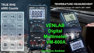 Venlab Digital Multimeter Vm-600A Auto-Ranging Review