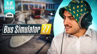 JE SUIS COMPLÈTEMENT ADDICT À CE JEU (Bus Simulator 27) screenshot 1