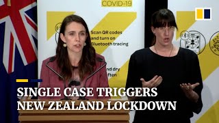 New Zealand implements national lockdown over one Covid-19 case
