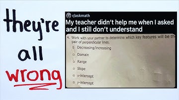 None of the Answers Can be Right!?