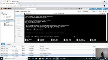 squid centos 7 |proxmox|