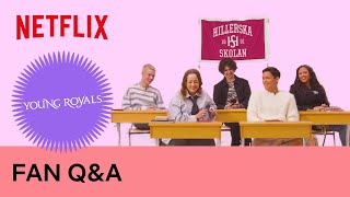 Fan Q&A with the cast of Young Royals