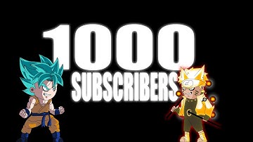 1000 subs video wips & discontinued animations