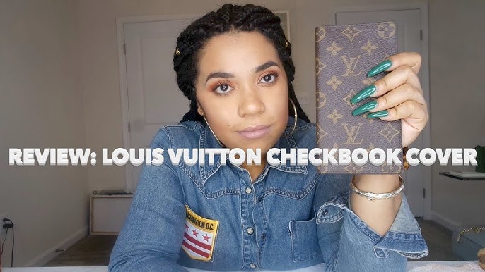 louis vuitton check book