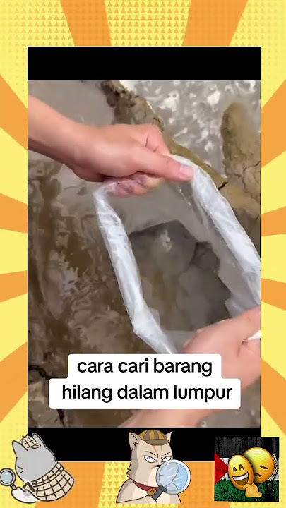 kalau barang terjatuh dalam longkang pun boleh rasanya.😃.