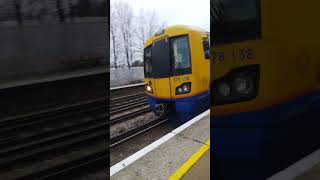 A 3 Train Crossover By 2 700S And 378138 At Anerley