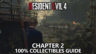 Resident Evil 4 - All Collectibles - Chapter 2 (Treasures, Castellans, Weapons, Upgrades, Recipes)