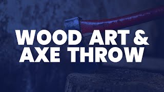 Wood Art & Axe Throwing by 4 State Trucks 105 views 7 months ago 27 seconds