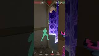 POV: Pha xử lí đi vào smoke cho Phoenix #valorant #shorts #valorantmoments