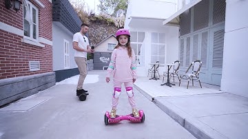 Bluetooth Hoverboard with Led Light Flashing Wheels | TOMOLOO Q3C Hoverboard for Kids and Adults