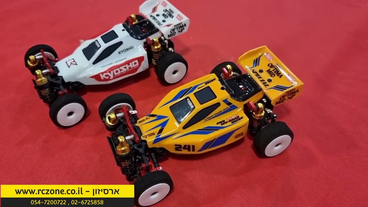 פרוייקט שידרוג קצה לרכבי קיושו מיני-זי באגי בחנות ארסיזון www rczone.co.il , 054-7200722, 02-6725858