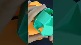 Modular Origami Ball 🏈 👌 👍 😍 🥰 #shorts