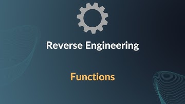 Introduction to Reverse Engineering - Understanding function call and returns