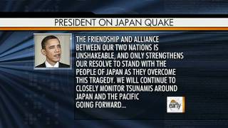Obama statement on Japan quake
