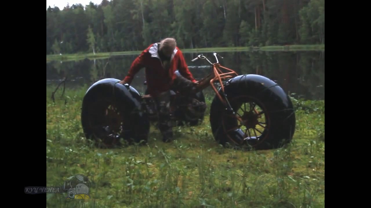 Нива на больших колесах