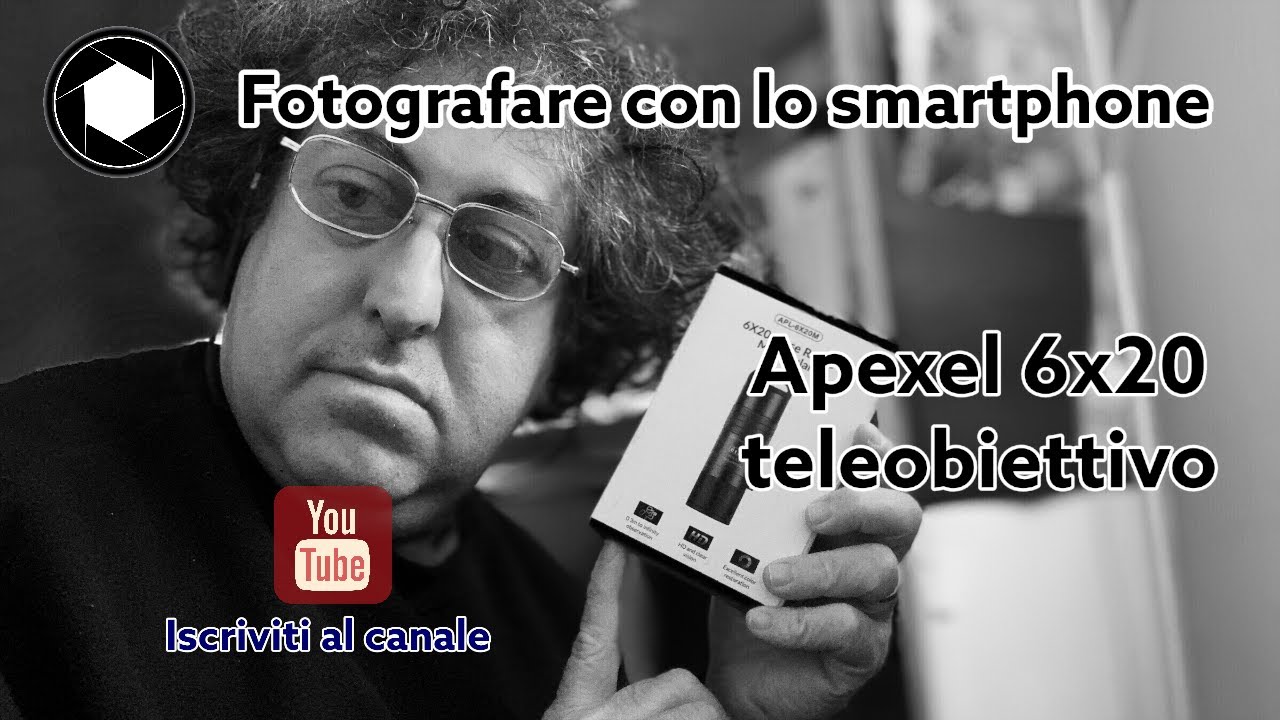Monoculare APL-JS6X 6x Con Lente Zoom Per Telefono – Telescopio Portatile HD E Clip Per IPhone E Android