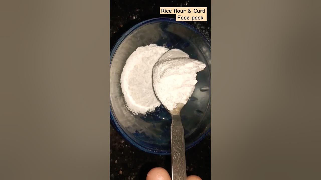 Rice flour & curd face pack for remove pimples & scars Curd Face pack