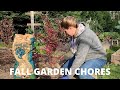 FALL GARDEN CHORES | How to get your garden ready for winter