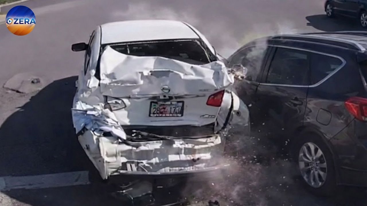Shocking Car Crash Moments#13
