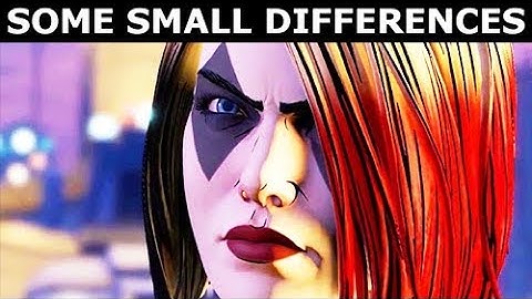 Some Small Dialogue Differences With Harley - BATMAN Season 2 The Enemy Within Episode 4