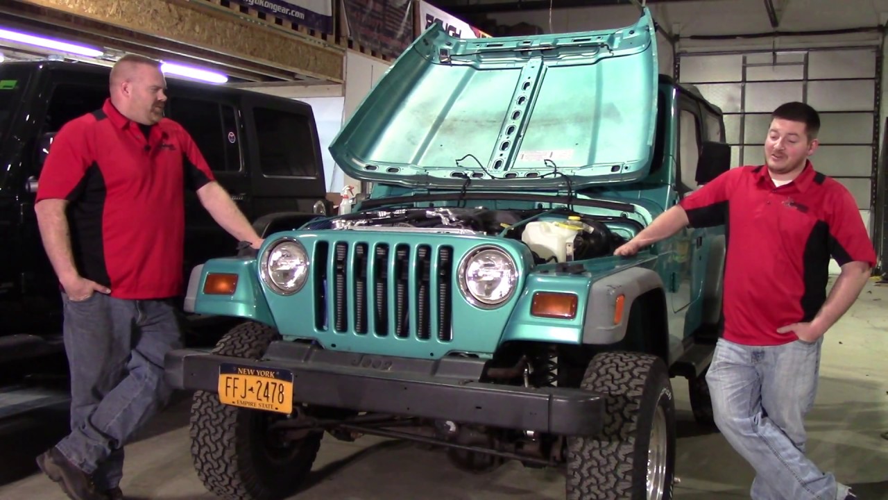 1997 Jeep Tj HEMI Swap Overview - YouTube