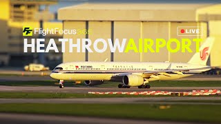Heathrow Airport Live - Evening of Thursday 11th April 2024