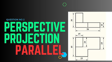Perspective Projection | Question no 2 #perspectivedrawing #drawingtips #ioe #pu #KU #ctevt