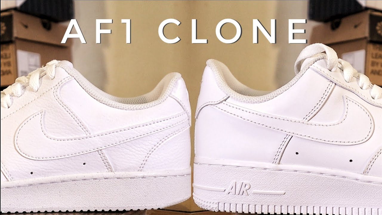 women's nike court vision low vs air force 1