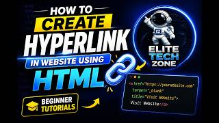 How to Create Hyperlink in Website Using HTML |  Beginner Tutorials | Smart Office Skills screenshot 4