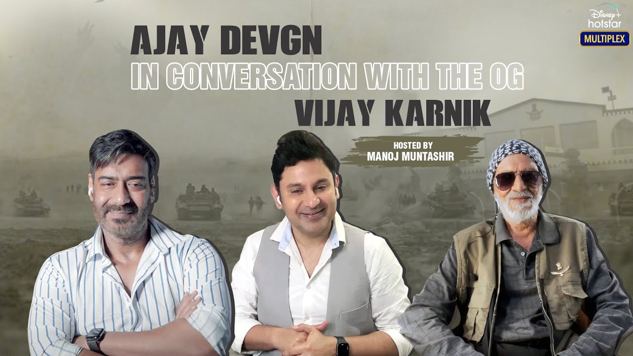 Bhuj: The Pride of India | Ajay Devgn and Vijay Karnik | Manoj Muntashir