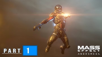 Mass Effect Andromeda Part 1  PS4 Pro - No Commentary - Please Sub