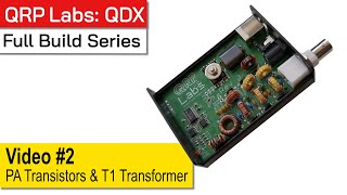 Build Your QRP Labs QDX Part 2
In this video series I will show you how to build the QRP Labs QDX Digital Transceiver. This second video shows how to install the PA Transistors and T1 transformer as well as continuity tests.
Big shout out to Steve KM9G @temporarilyoffline for the great idea of using thermal paste on the transistors.
Here is a link to the paste I used: https://amzn.to/3RiKqgP
Link to QRP Labs QDX: https://www.qrp-labs.com/qdx.html Build Your QRP Labs QDX Part 2
