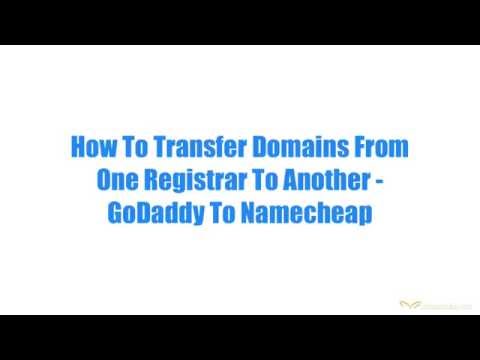 How To Transfer Domain Names To Another Registrar