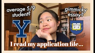 How I *actually* got into Yale as an international Singaporean Student (I read my admissions file)