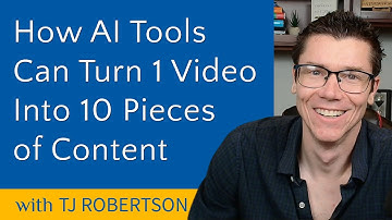 How to Use AI to Repurpose your Content with TJ Robertson | Ep 316