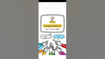 Brain out level 135 walk-through