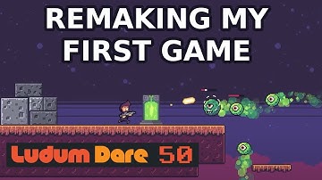 REMAKING MY FIRST Game in 72 HOURS! (LD50 devlog)