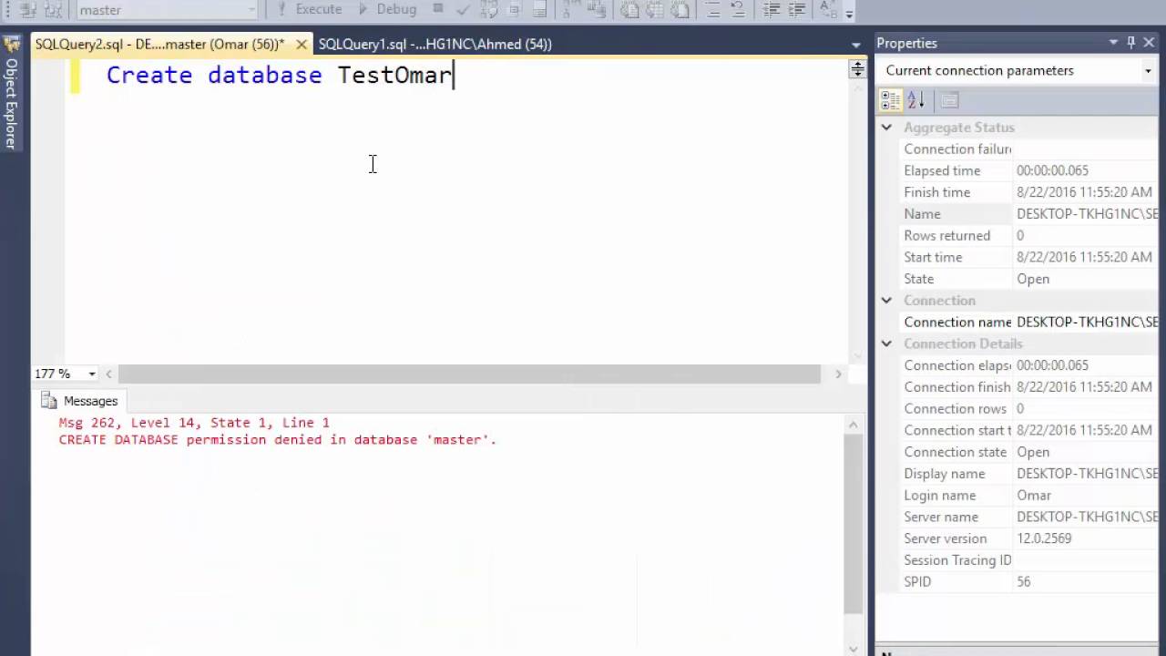 25 Managing Server Level Roles
