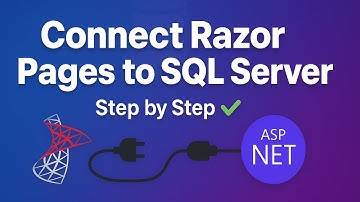 ASP.NET Core Razor Pages Database Connection Tutorial | Connect SQL Server Step by Step