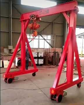 Download lagu 5t Lifting Warehouse Manual Portable Gantry Crane Remote Control