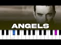 Robbie williams  angels piano tutorial