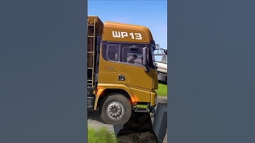 Dangerous Road meet skillful drivers #177 #spintires #mudrunner #simulation #automobile