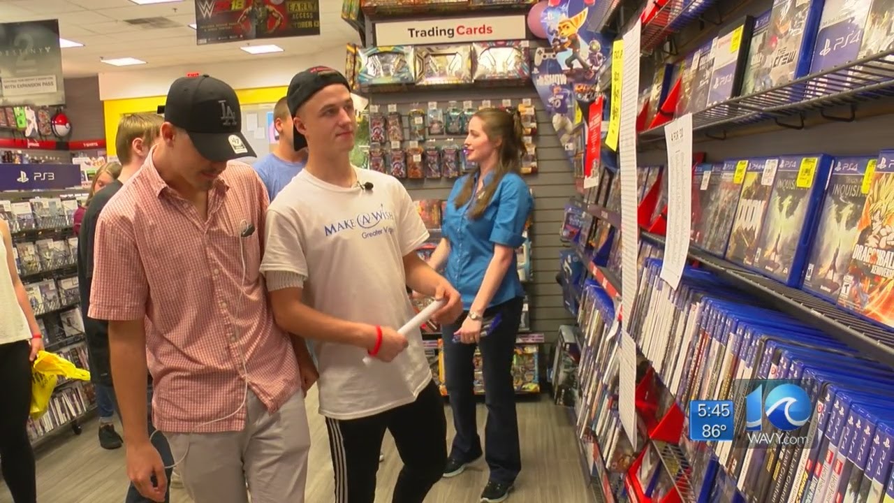 Make A Wish Foundation makes a dream come true for local teen - YouTube