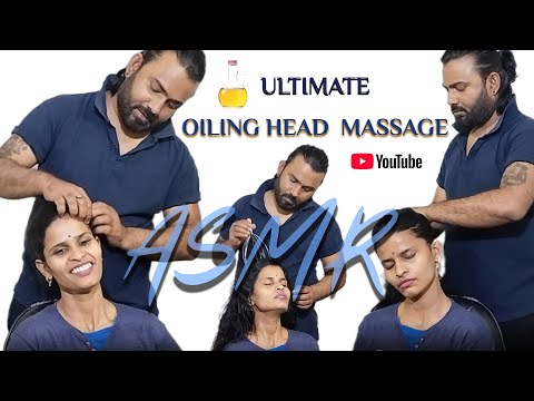 ✅ Ultimate Oiling Head Massage for Deep Relaxation & ASMR Bliss | ASMR with PJ | Indian ASMR 💆‍♀️✨