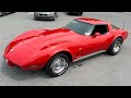 Test drive 1978 chevrolet corvette 13900 maple motors 2595