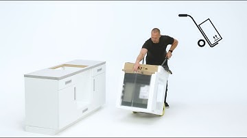 How to install your AEG Oven with Hob - Built Under installation