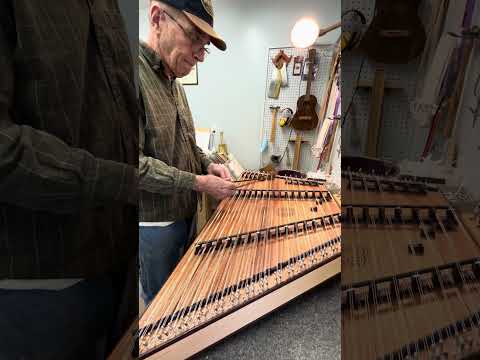 Listen to lovely Finch Chromatic Pro hammered dulcimer