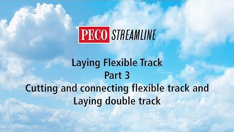 Laying Flexible Track Part 3