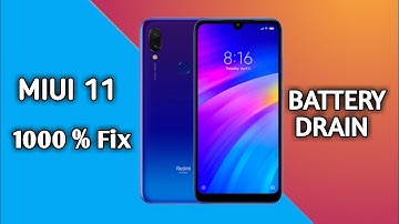 MIUI 11 Battery Draining Problem Fix| Increase Battery Backup | Miui 11 Secret Trick 2020