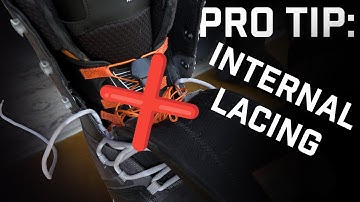 Pro Tip: What To Do With The Inner Lace On Your Snowboard Boots